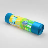 Vreće za smeće od rLDPE, 240L, plave, 10 kom./rolni – Acasă și Industrial