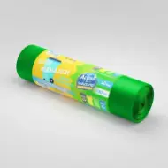 Vreće za smeće od rLDPE, 240L, zelene, 10 kom./rolni – Acasă și Industrial