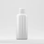 Bottle PET 200ml, white, neck 28mm PCO 1810, without cap