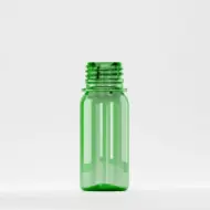 Bottle PET 50ml, green, neck 28mm PCO 1810, without cap