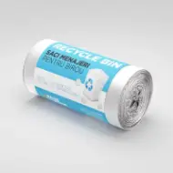 Vreće za smeće 35L, providne, 50 kom./rolni – Recycle Bin