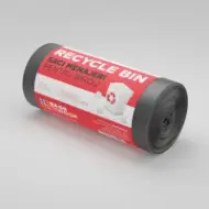 Vreće za smeće 60L, crne, 50 kom./rolni – Recycle Bin