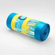 Vreće za smeće od HDPE, 20L, plave, 20 kom./rolni – Acasă și Industrial