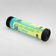 Vreće za smeće od MDPE sa vezicom, u rolni, 35L, crne, 10 kom./rolni – Mr. Elephant