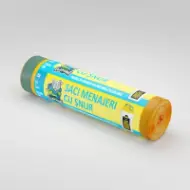 Vreće za smeće od MDPE sa vezicom, u rolni, 35L, žute, 10 kom./rolni – Mr. Elephant