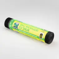Vreće za smeće od MDPE sa vezicom, u rolni, 60L, crne, 10 kom./rolni – Mr. Elephant