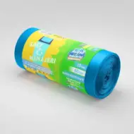 Vreće za smeće od rLDPE, 60L, plave, 15 kom./rolni – Acasă și Industrial