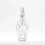 Bottle PET 370ml, clear, 30g, neck 28mm, with fine-mist sprayer