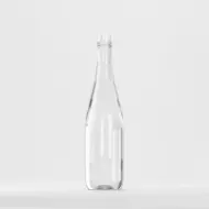 Bottle PET 750ml, clear, without cap
