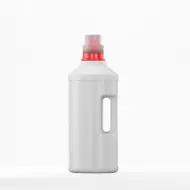 Bottle HDPE 2L, white, neck 48mm BRC 48, with cap