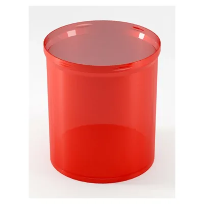 Candle cup PP V-100 red