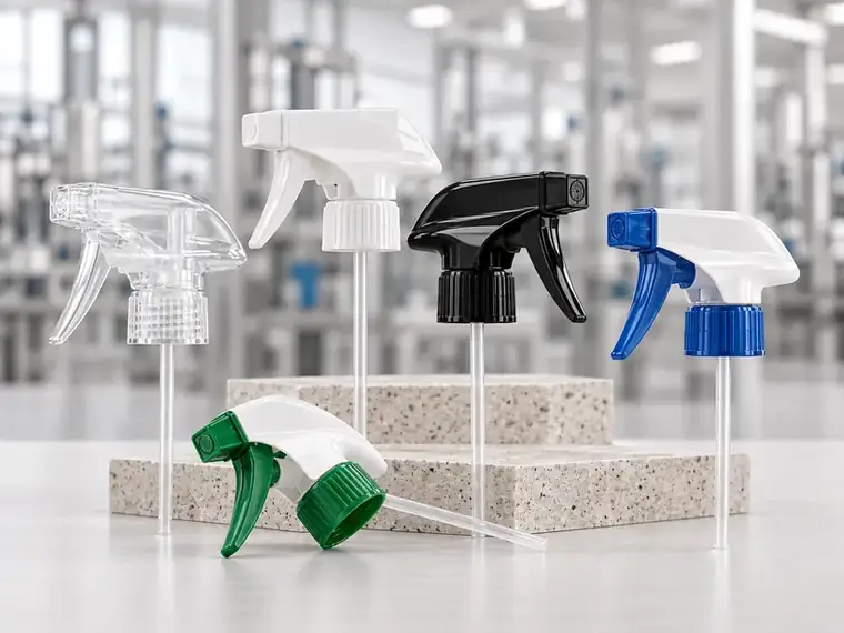 Rozprašovače trigger — vyrobeno společností Electric SRL ve Focșani, Rumunsko