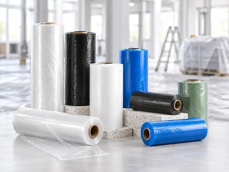 Stavební fólie — vyrobeno společností Electric SRL ve Focșani, Rumunsko