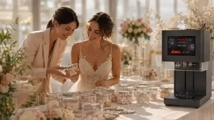 PET cans with aluminium ends — Event and wedding planners
